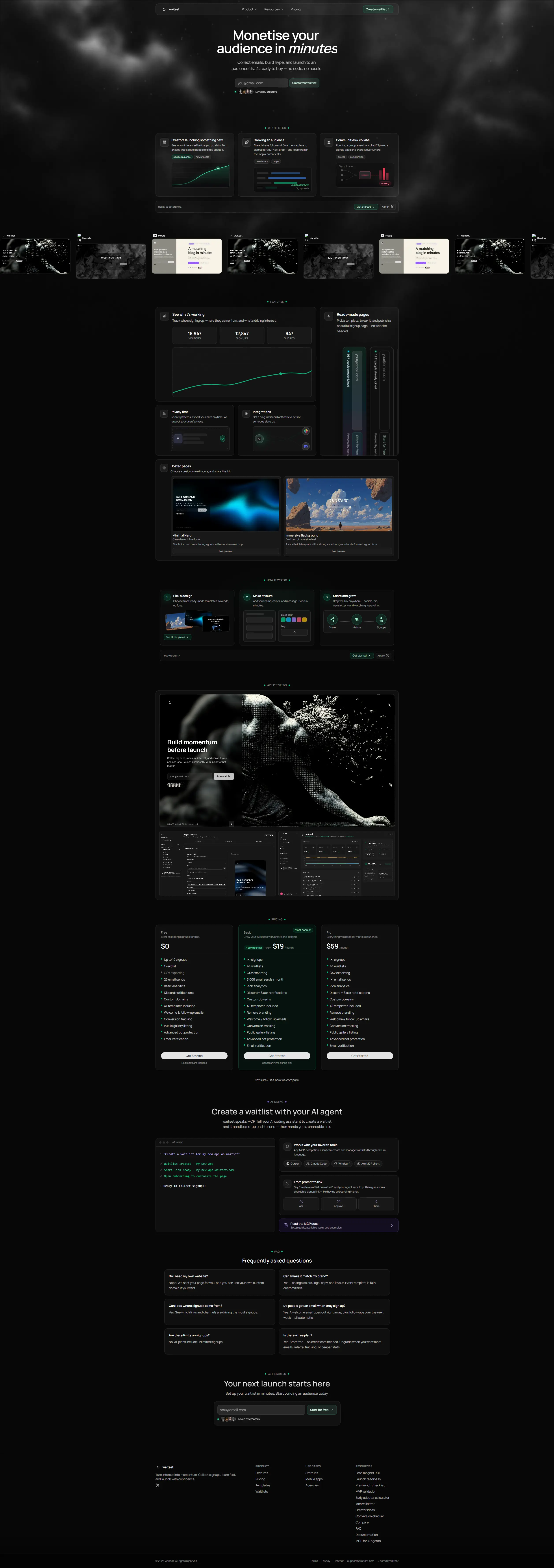 waitset preview